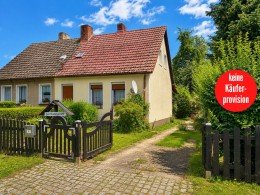 Hauptbild HORN IMMOBILIEN ++ Doppelhaushälfte im idyllischen Staffelde bei Gartz (Oder)