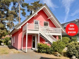 Hauptbild HORN IMMOBILIEN ++ Röbel an der Müritz Ferienhaus mit 2 Wohnungen, 2x Kamin und 2x Sauna + Einbauk.